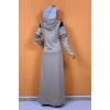 Moda Çizgi Tesettür Elbise