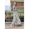 Moda Çizgi Tesettür Elbise