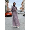 Moda Çizgi Tesettür Elbise