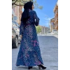 Moda Çizgi Tesettür Elbise