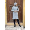Moda Çizgi Triko Tunik