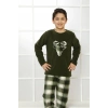 Moda Çizgi WelSoft Polar Çocuk Pijama Takımı 4635