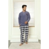 Moda Çizgi WelSoft Polar Erkek Pijama Takımı 6794