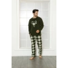 Moda Çizgi WelSoft Polar Erkek Pijama Takımı 6799
