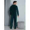 Moda Çizgi WelSoft Polar Erkek Pijama Takımı 6826