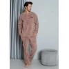 Moda Çizgi WelSoft Polar Erkek Pijama Takımı 6827