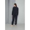 Moda Çizgi Welsoft Polar Kadın Pijama Takımı 8517