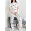 Modal Alt Üst Aynı Pijama Takımı Bejtavşan - 782.1287.