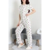 Modal Alt Üst Aynı Pijama Takımı Bejtavşan - 782.1287.