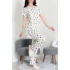 Modal Alt Üst Aynı Pijama Takımı Bejtavşan - 782.1287.