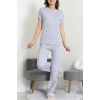 Modal Alt Üst Aynı Pijama Takımı Grikalp - 782.1287.