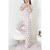 Modal Alt Üst Aynı Pijama Takımı Kalpayı - 782.1287.
