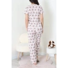 Modal Alt Üst Aynı Pijama Takımı Kalpayı - 782.1287.
