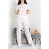 Modal Alt Üst Aynı Pijama Takımı Pembekalp - 782.1287.