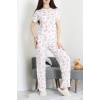Modal Alt Üst Aynı Pijama Takımı Pembekalp - 782.1287.