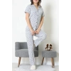 Modal Düğmeli Pijama Takımı Grikalp - 789.1287.