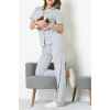 Modal Düğmeli Pijama Takımı Grikalp - 789.1287.