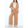 Modal Kimono Takım Karamel - 55143.701.