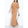 Modal Kimono Takım Karamel - 55143.701.