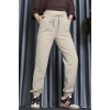 Modal Kumaş Jogger Pantolon Bej - 31591.444.