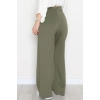 Modal Kumaş Palazzo Pantolon Haki - 51104.2061.