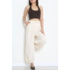 Müslin Kumaş Pantolon Krem - 7961.1437.