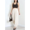 Müslin Kumaş Pantolon Krem - 7961.1437.