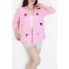 Nakış Detaylı Terıkoton Gömlek Pembe - 43960.2111.