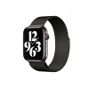 Newface Apple Watch 38mm Metal Mıknatıslı Kordon - Siyah