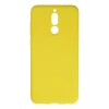 Newface Huawei Mate 10 Lite Kılıf Nano içi Kadife Silikon - Sarı