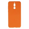 Newface Huawei Mate 10 Lite Kılıf Nano içi Kadife Silikon - Turuncu
