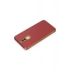 Newface Huawei Mate 10 Lite Kılıf Volet Silikon - Kırmızı