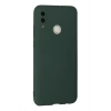 Newface Huawei P Smart 2019 Kılıf Nano içi Kadife Silikon - Koyu Yeşil