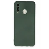 Newface Huawei P30 Lite Kılıf Nano içi Kadife Silikon - Koyu Yeşil