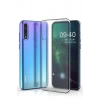 Newface Huawei Y8P Kılıf Lüx Şeffaf Silikon