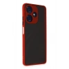 Newface İnfinix Hot 30 4G Kılıf Montreal Silikon Kapak - Kırmızı