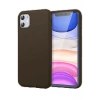 Newface iPhone 11 Kılıf First Silikon - Kahverengi