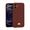Newface iPhone 11 Kılıf Kelvin Kartvizitli Silikon - Bordo