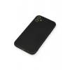 Newface iPhone 11 Kılıf Nano içi Kadife Silikon - Siyah