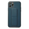 Newface iPhone 11 Pro Kılıf Coco Deri Standlı Kapak - Mavi