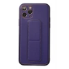 Newface iPhone 11 Pro Kılıf Coco Deri Standlı Kapak - Mor