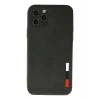 Newface iPhone 11 Pro Kılıf Loop Deri Silikon - Siyah