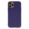 Newface iPhone 11 Pro Kılıf Nano içi Kadife Silikon - Mor