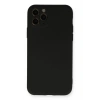 Newface iPhone 11 Pro Kılıf Nano içi Kadife Silikon - Siyah