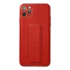 Newface iPhone 11 Pro Max Kılıf Coco Deri Standlı Kapak - Kırmızı