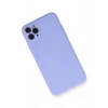 Newface iPhone 11 Pro Max Kılıf Nano içi Kadife Silikon - Lila