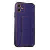 Newface iPhone 12 Kılıf Coco Deri Standlı Kapak - Mor