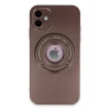 Newface iPhone 12 Kılıf Lukka Magneticsafe Kapak - Kahverengi