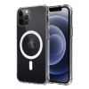 Newface iPhone 12 Kılıf Magneticsafe Şeffaf Silikon - Şeffaf