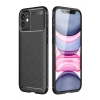 Newface iPhone 12 Mini Kılıf Auto Focus Karbon Kapak - Siyah